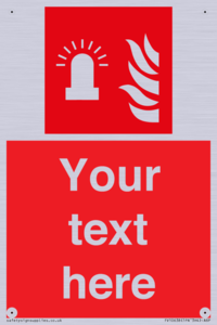 Custom Fire: Fire alarm flashing light